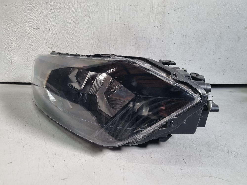 Farol Esquerdo Friso Preto Volkswagen Polo 2017/2019 Esquerdo/motorista 4