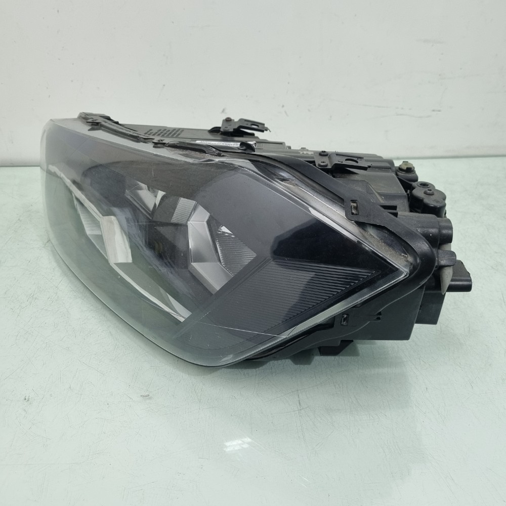 Farol Esquerdo Friso Cromado Vw Polo 2017/2021 Recuperado. Esquerdo/motorista 3
