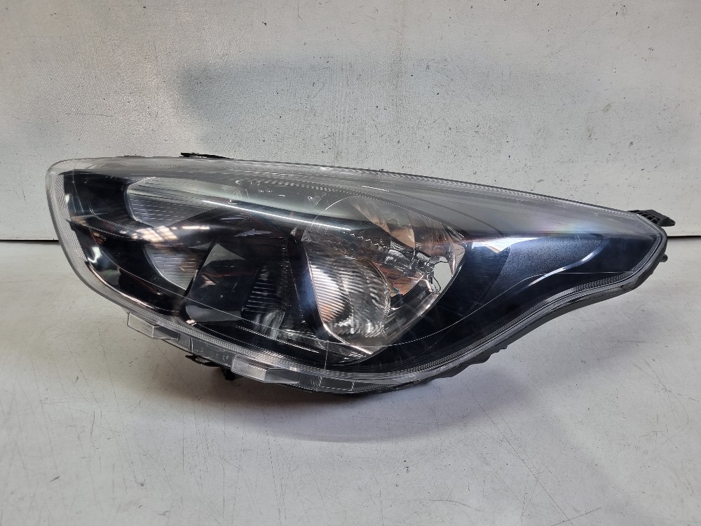 Farol Esquerdo Máscara Negra Ford Ka 2018/2021 Recuperado Esquerdo/motorista 1