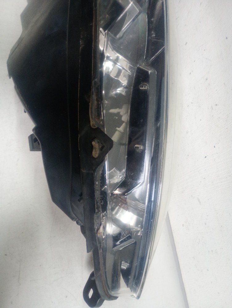 Farol Esquerdo Mascara Negra Do Peugeot 308 2016/2019 Esquerdo/motorista 7
