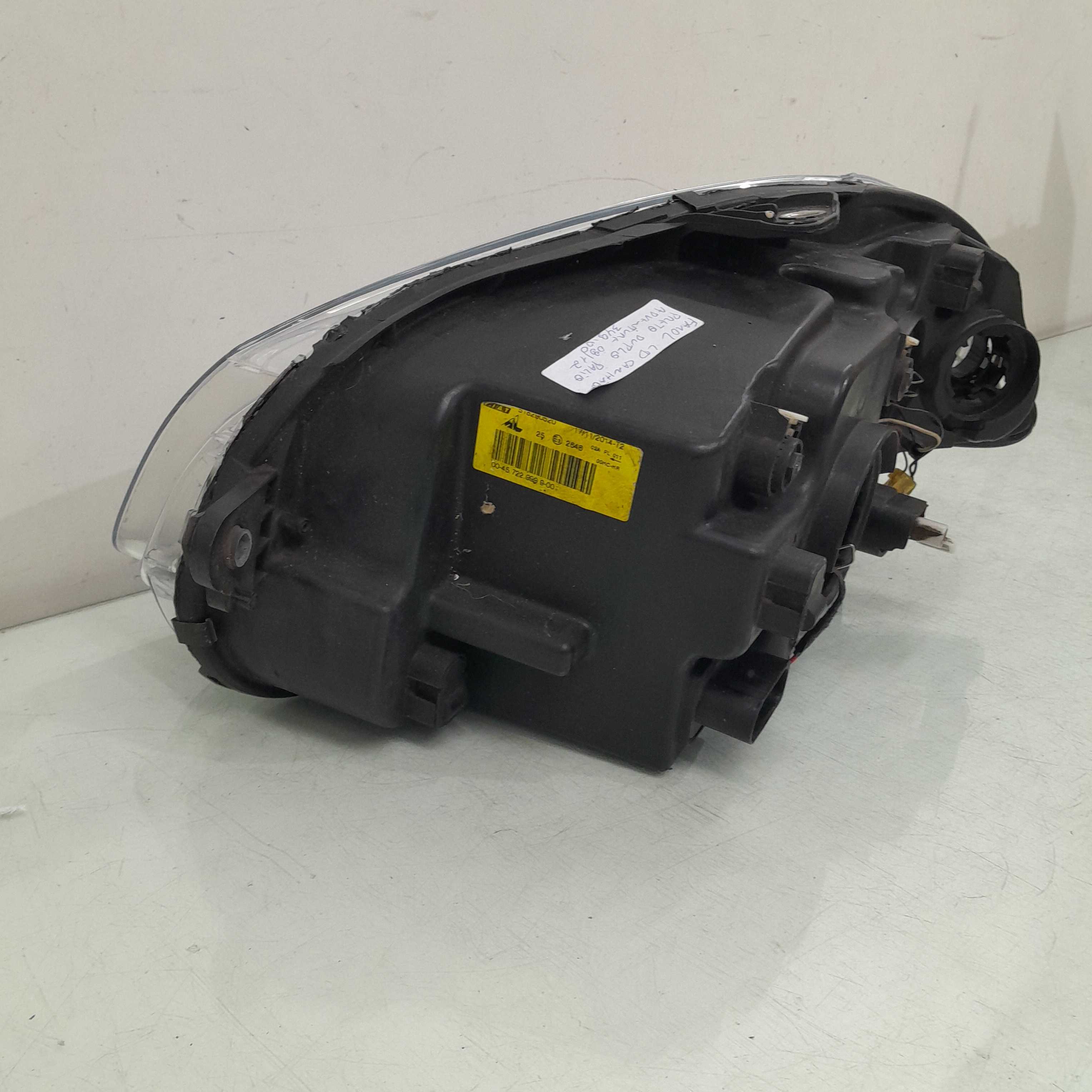 Farol Direito Canhão Preto Duplo Fiat Palio 2008/2012 6