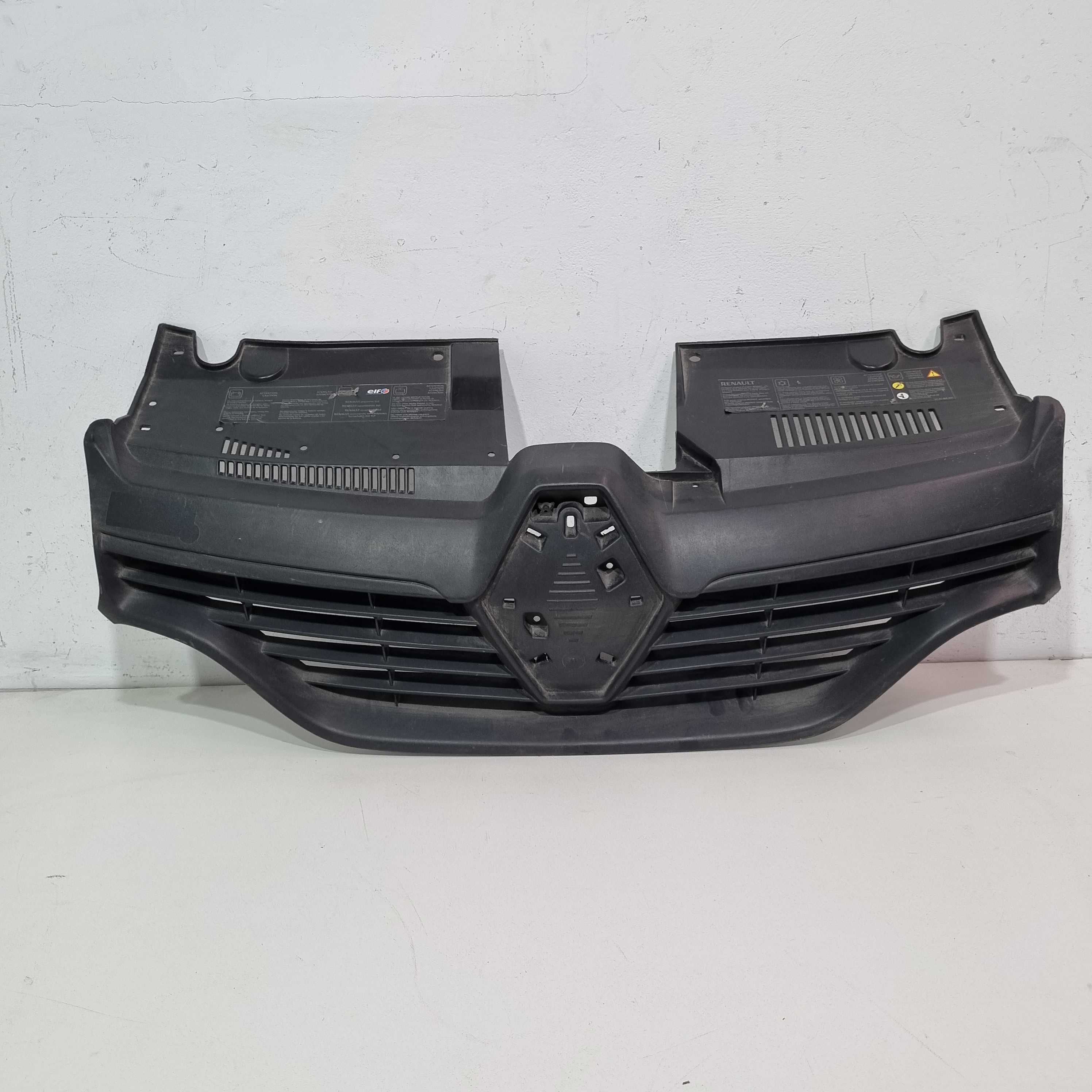 Grade Superior Dianteira Renault Sandero Modelo 2015/2019 Preto 1