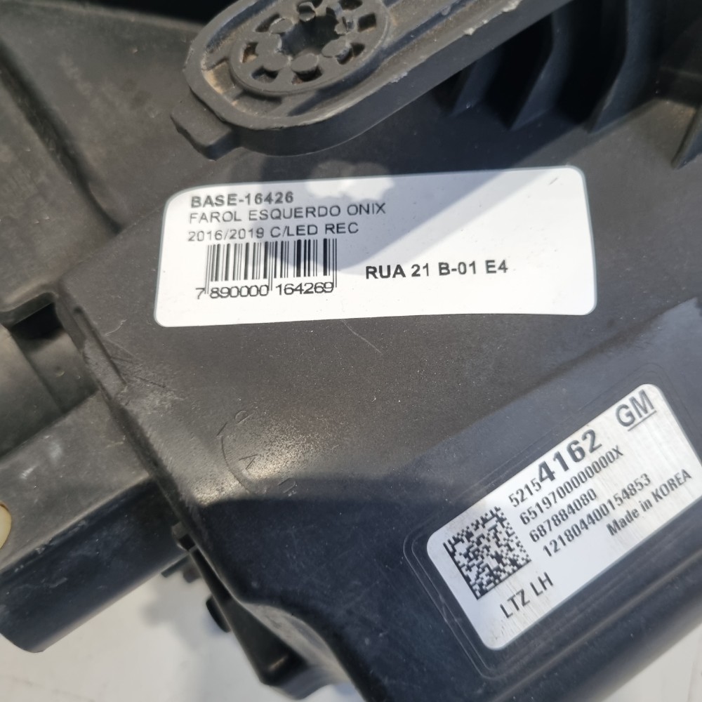 Farol Com Led Do Lado Esquerdo Chevrolet Ônix 2017/2019 Esquerdo/motorista 3