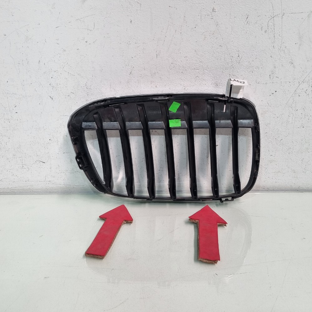Grade Superior Do Lado Esquerdo Bmw X1 Modelos 2016/2019 Cromado 4
