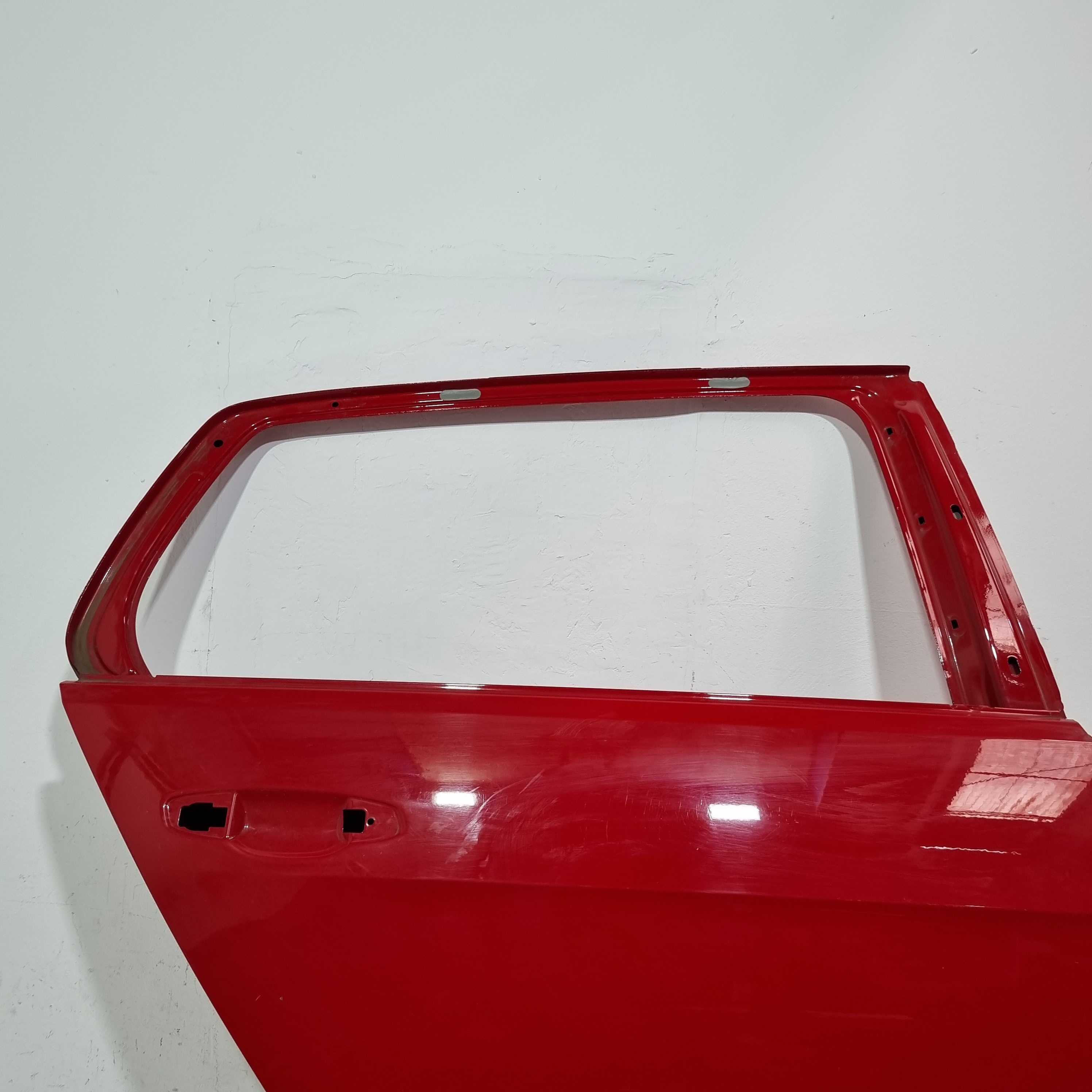 Porta Traseira Do Lado Direito Volkswagen Golf 2015/2018 Traseira Esquerdo Vermelho 2