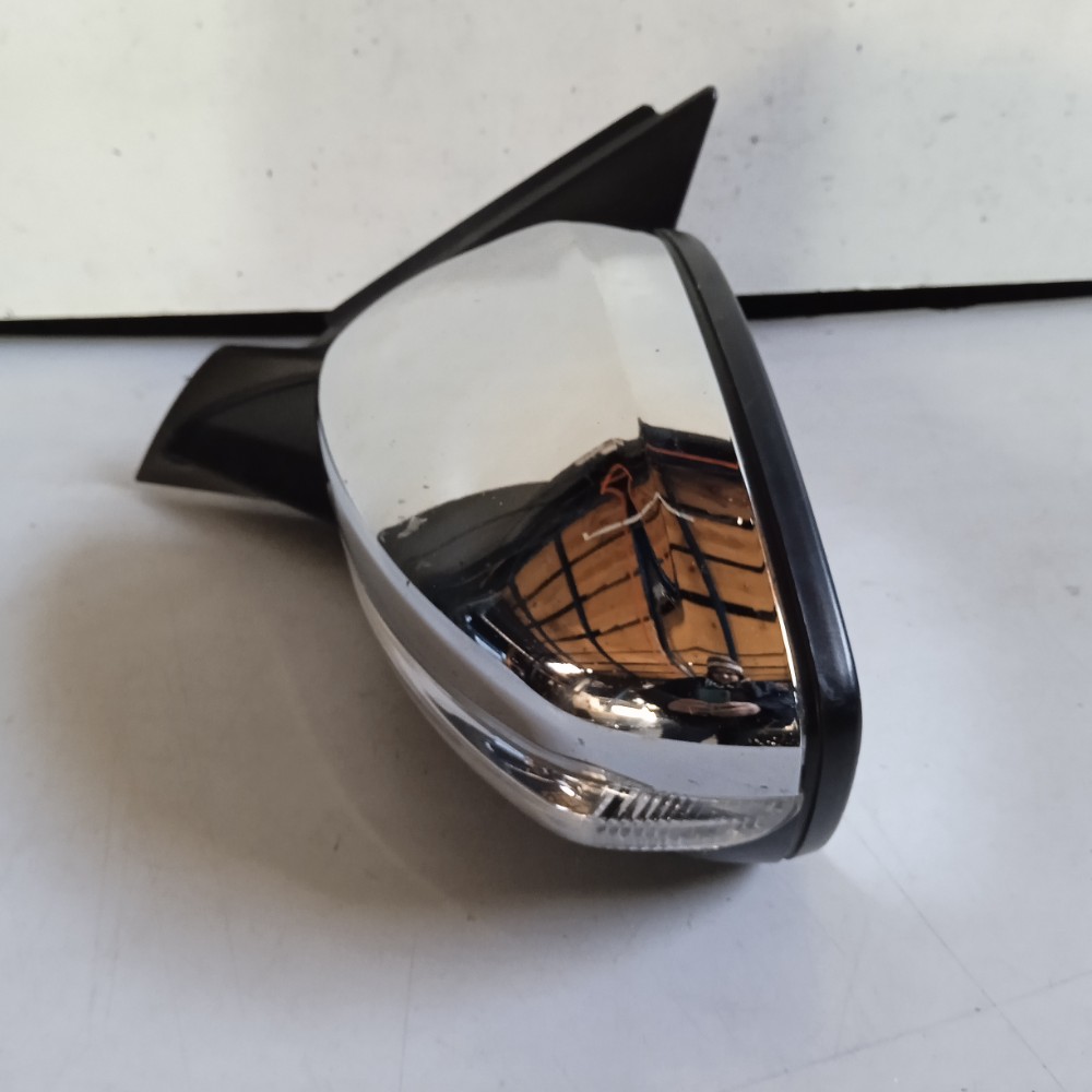 Retrovisor Esquerdo Cromado Peugeot 208 2020/2024 Recuperado 2