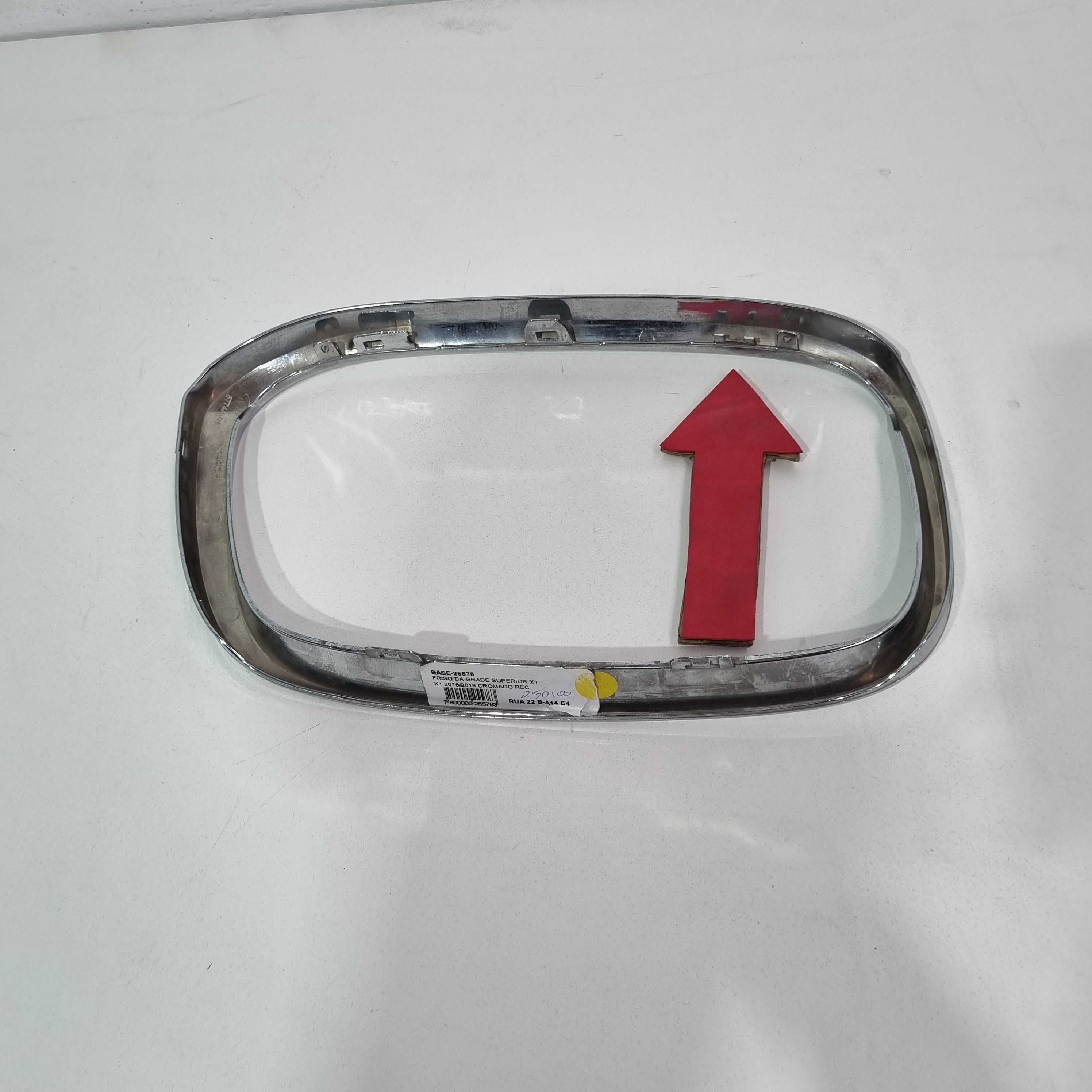 Friso Da Grade Superior Bmw X1 Modelos 2016/2017/2018/2019 4