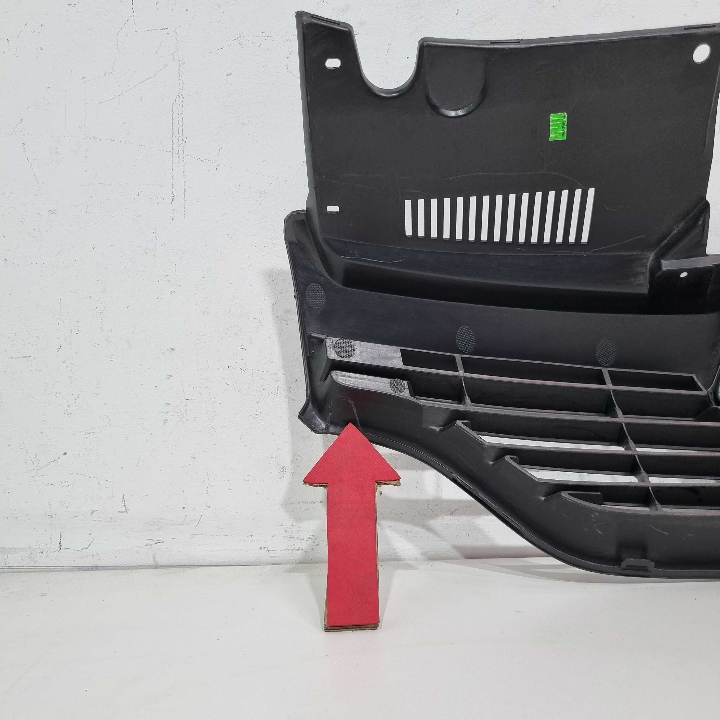 Grade Superior Dianteira Renault Sandero Modelo 2015/2019 Preto 8