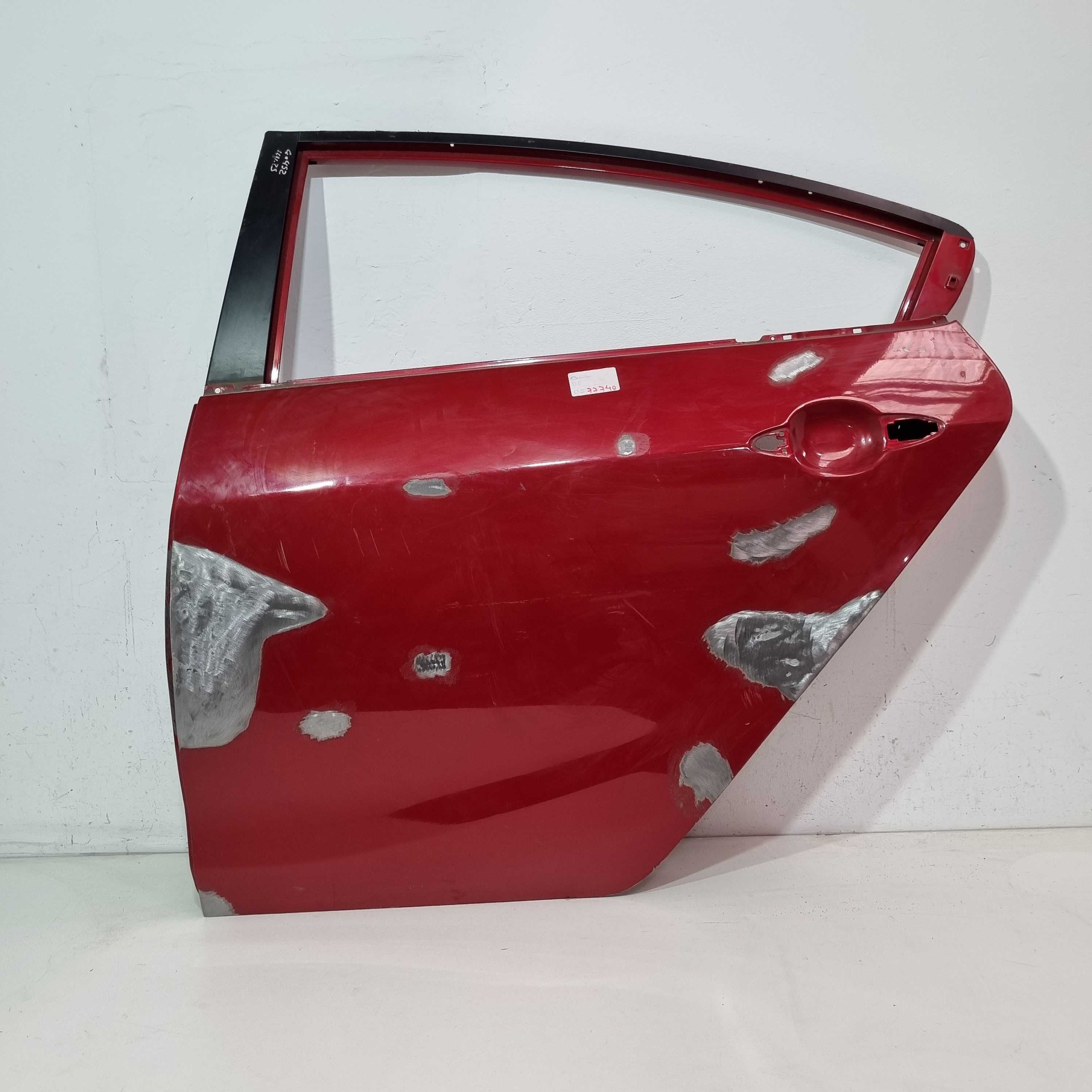 Porta Traseira Esquerdo Kia Cerato 2015 2016 2017 2018 2020 Traseira Esquerdo Vermelho