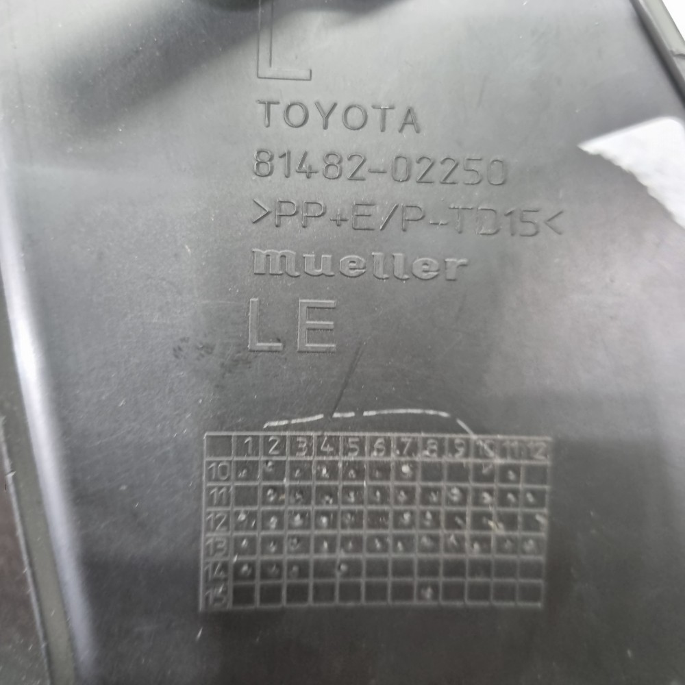 Moldura Do Cibié Do Lado Esquerdo Toyota Corolla 2011/2014 5