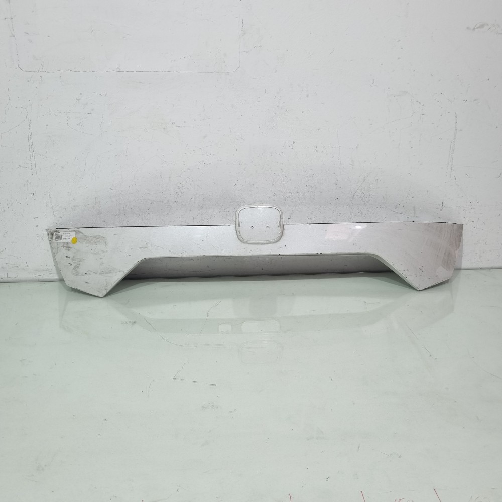 Aplique Tampa Traseira Honda Civic Modelos 2017/2021 Branco 3