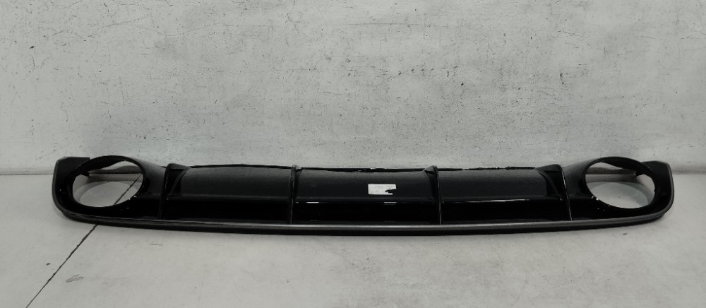 Spoiler Parachoque Traseiro Audi Rs6 Black Piano 2013/2018