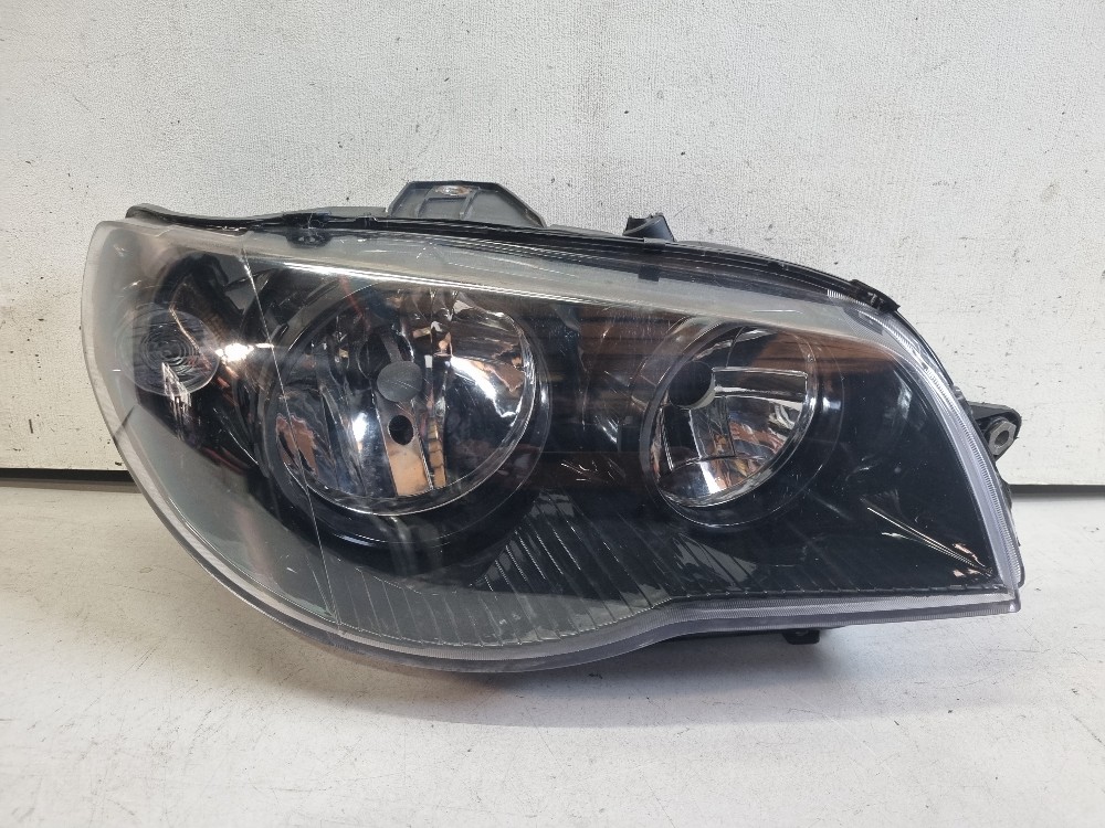 Farol Direito Máscara Negra Fiat Palio 2006/2010 Recuperado. Direito/passageiro 1