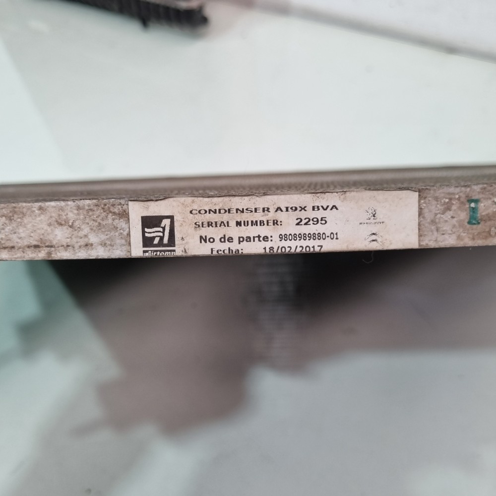 Kit Radiador Automático Peugeot 208/2008 2013/2020 Original 5