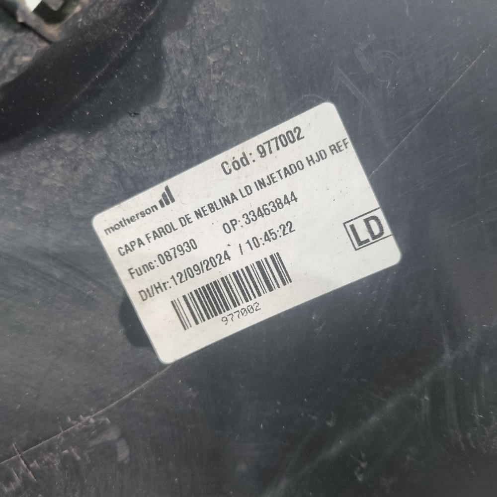 Moldura Farol de Milha Direito Renault Duster 2020–2024 6