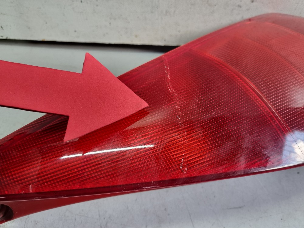 Lanterna Direita Cristal Citroen C3 2003/2003 Recuperada Ori Direito/passageiro 5