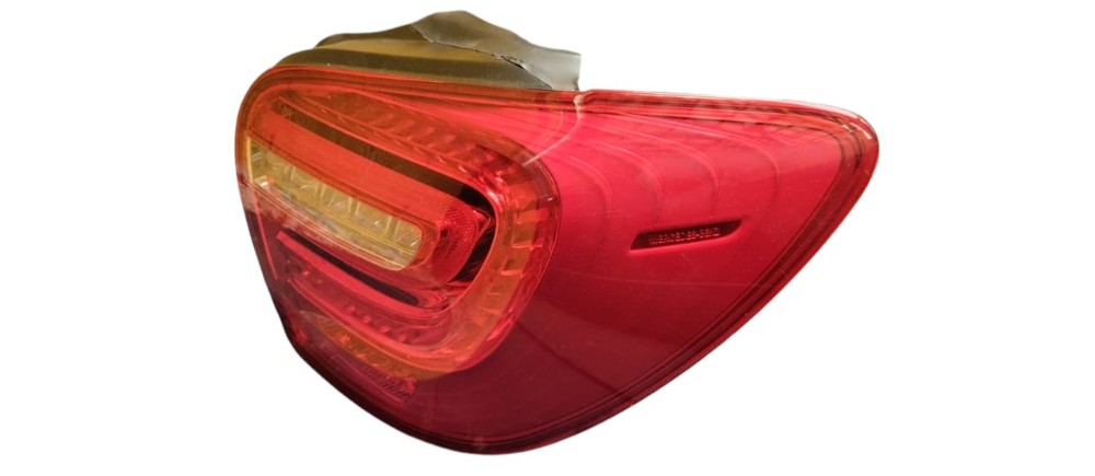 Lanterna Direita Com Led Mercedes A200 2012 / 2014 Vermelha Direito/passageiro Vermelha 4