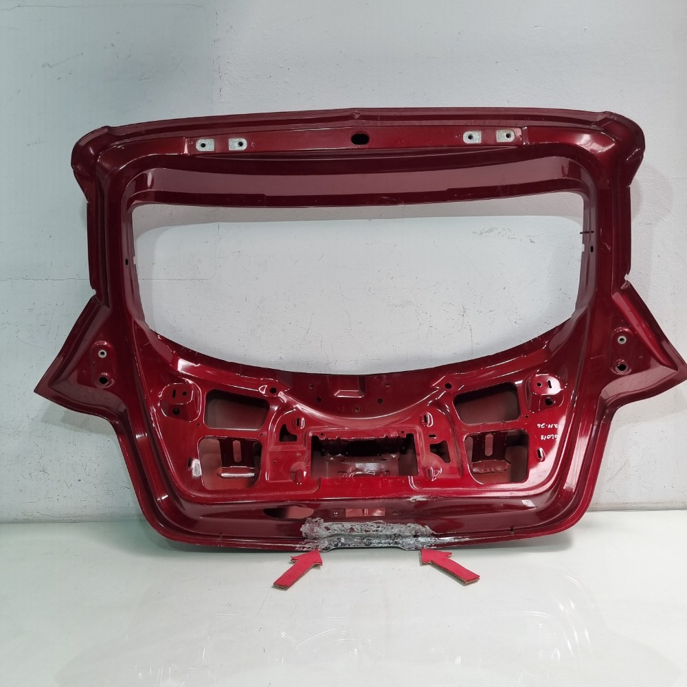 Tampa Traseira Chevrolet Onix Modelos 2013/2014/2015/2016 Vermelho 10