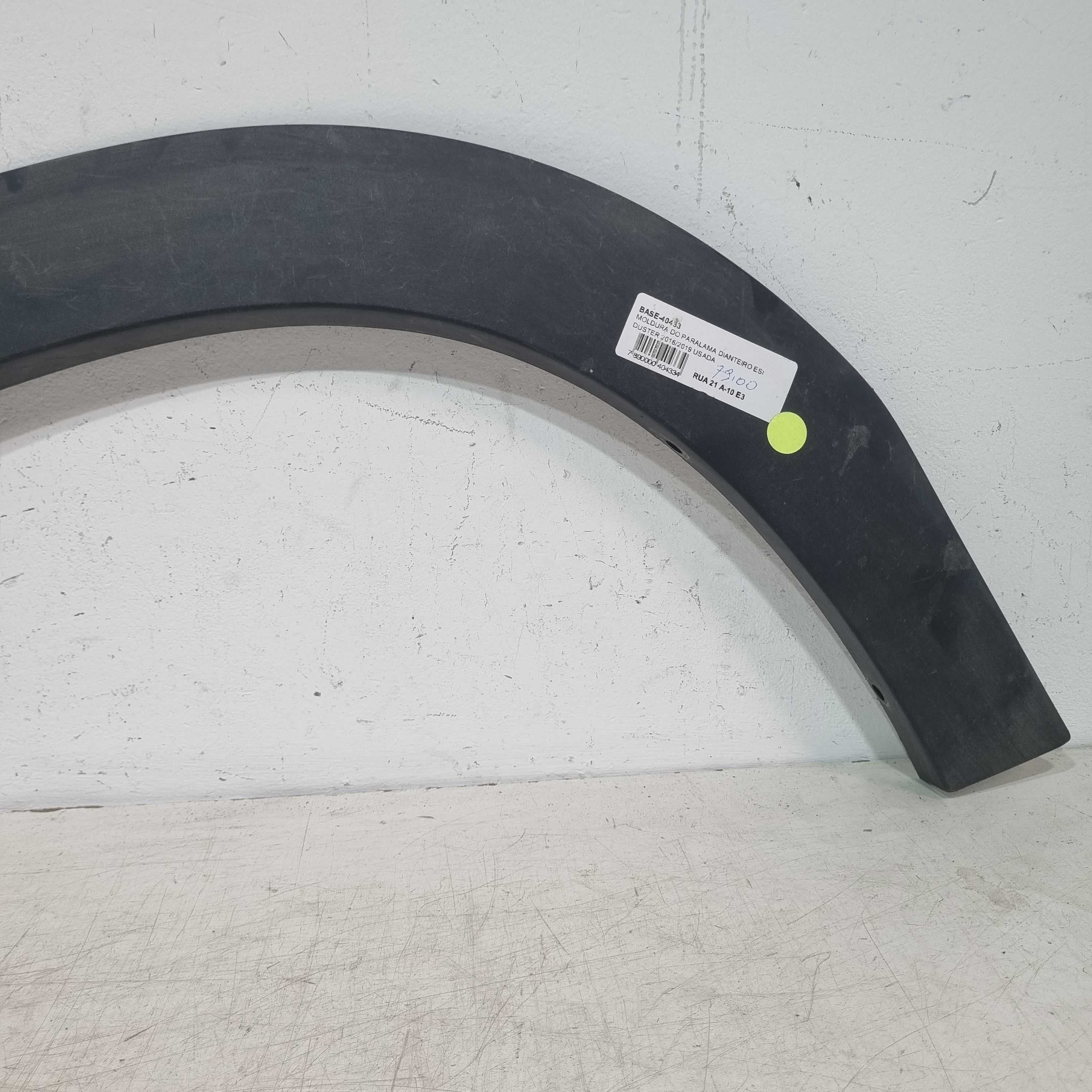 Moldura Paralama Dianteiro Esquerdo Renault Duster 2016/2019 Preto 5