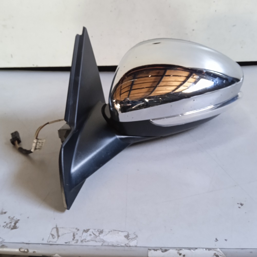 Retrovisor Esquerdo Cromado Peugeot 208 2020/2024 Recuperado 3