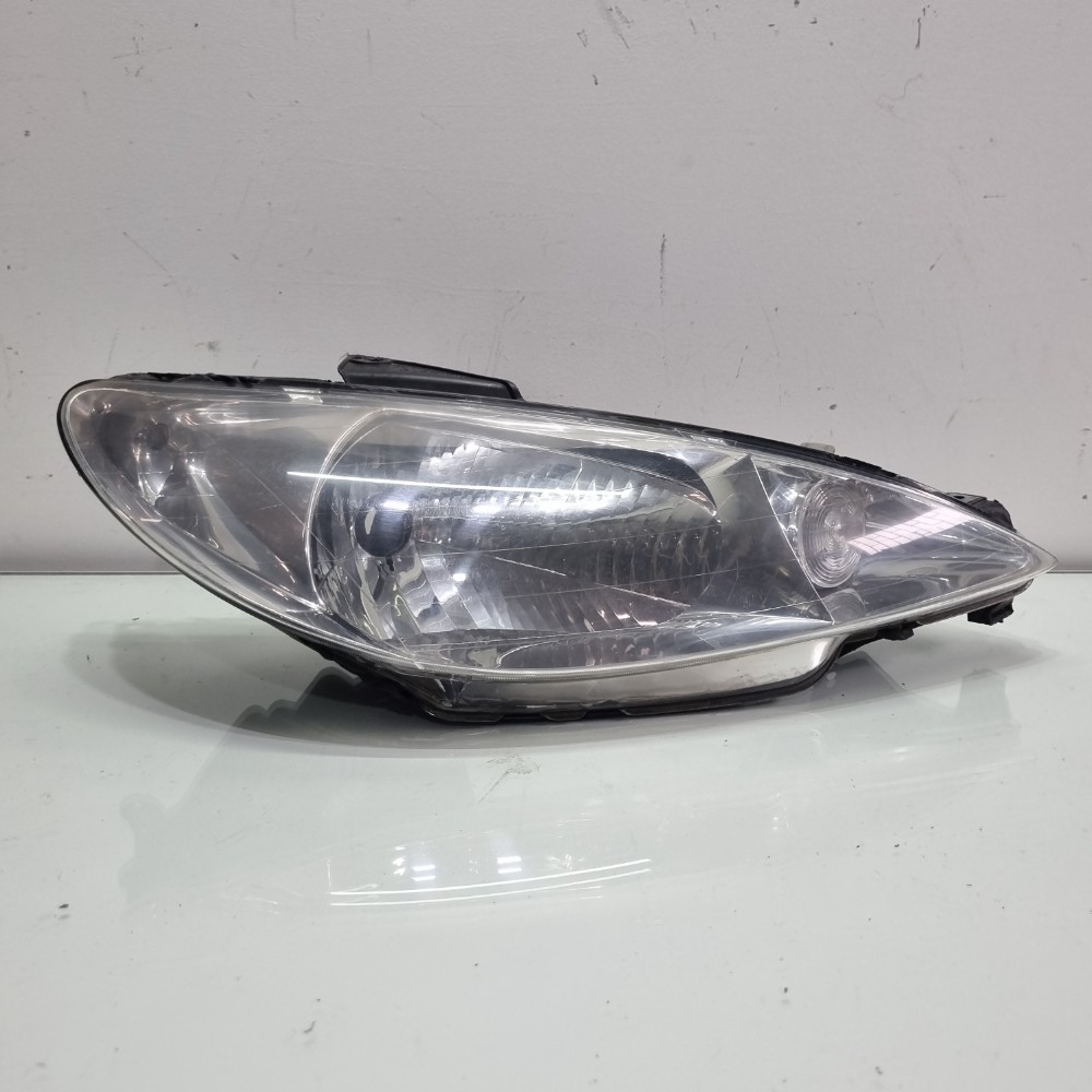 Farol Foco Simples Do Lado Direito Peugeot 206 2003/2008 Direito/passageiro 1