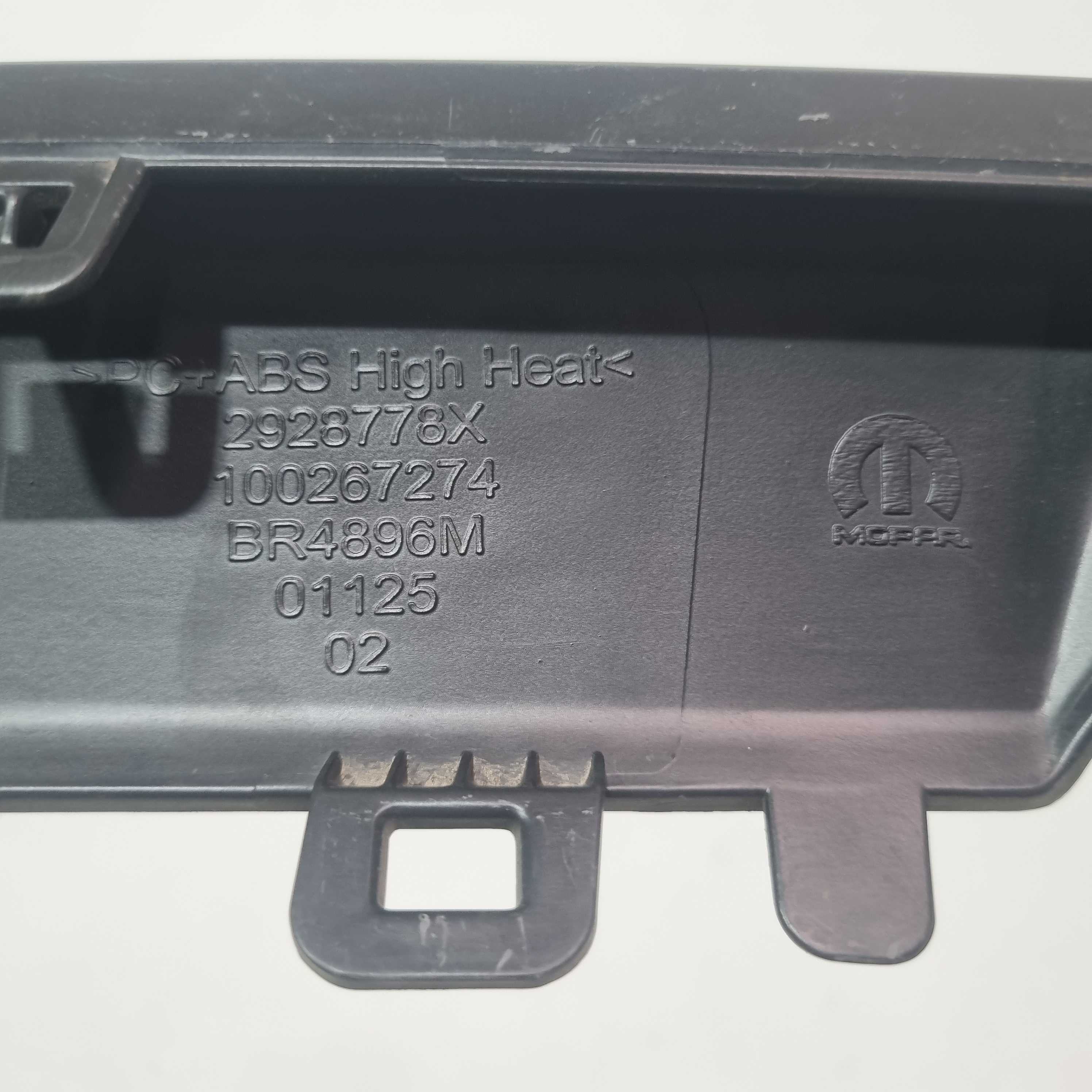 Friso Do Para-choque Dianteiro Jeep Renegade 2022/2024 Preto 5