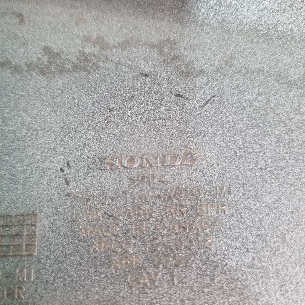 Moldura Inferior Do Parachoque Traseiro Honda Cr-v 2015/2017 Prata 6