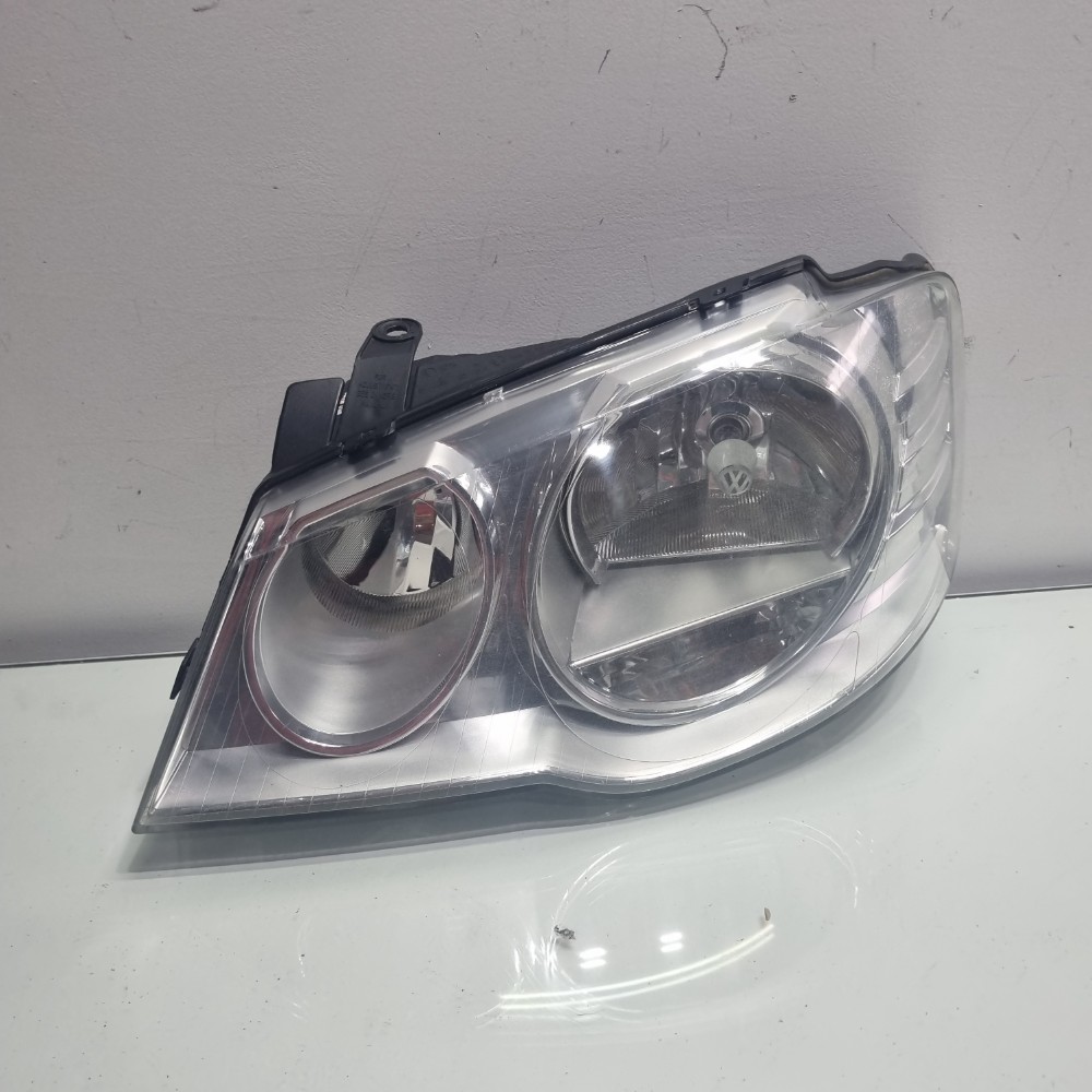 Farol Cromado Do Lado Esquerdo Volkswagen Golf 2008/2010 Esquerdo/motorista 1