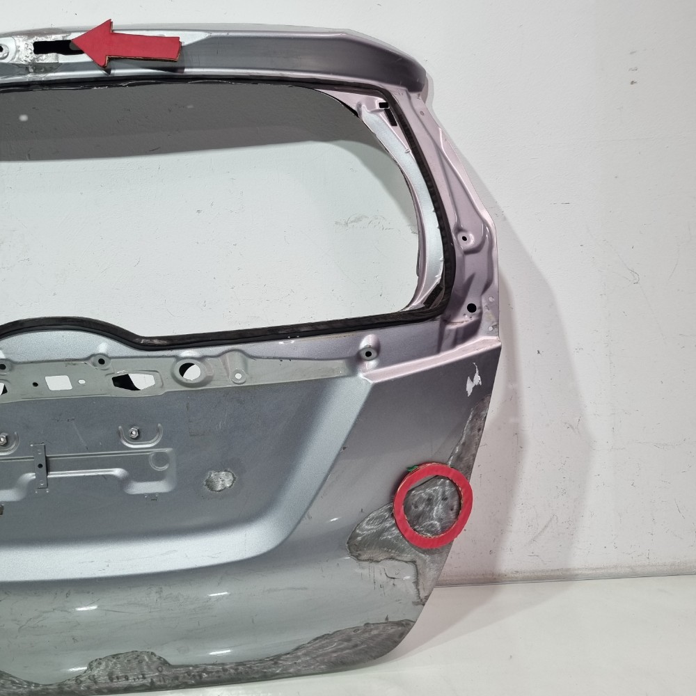 Tampa Traseira Honda Fit Modelos 2015/2016/2017/2018/2019 Prata 3