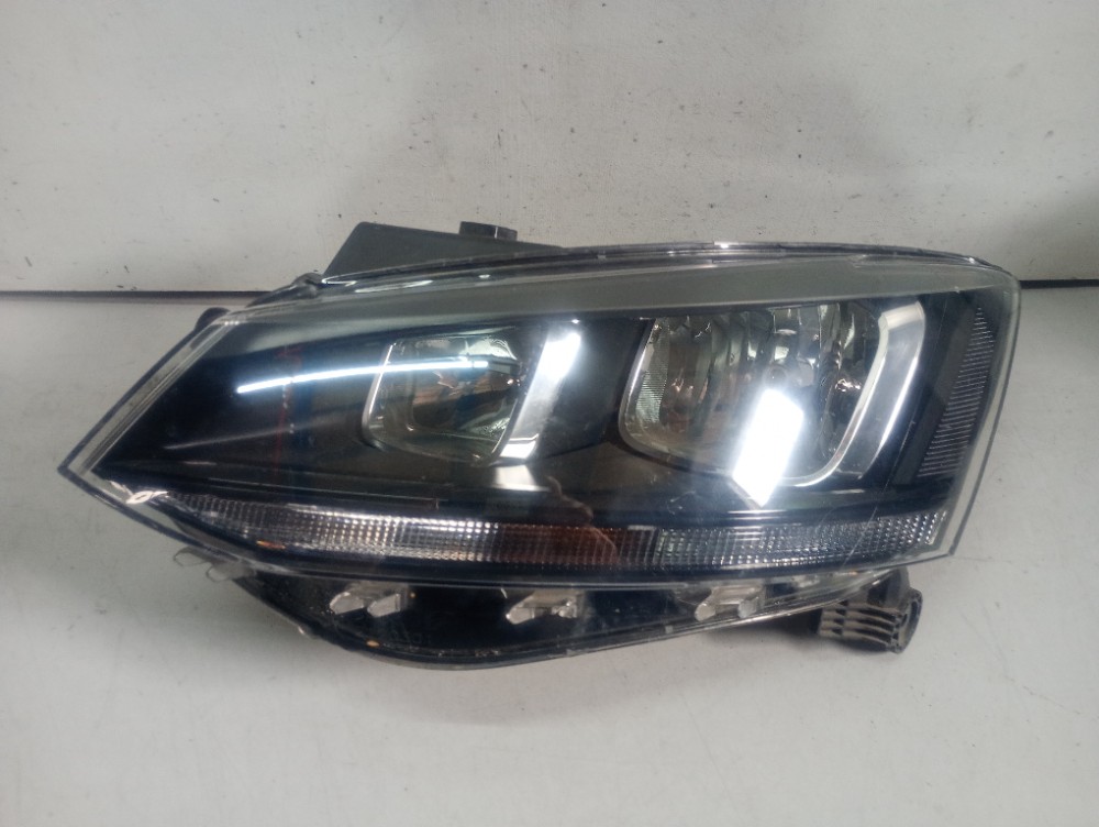 Farol Mascara Negra Do Lado Esquerdo Vw Cross Fox 2016/2020 Esquerdo/motorista 1