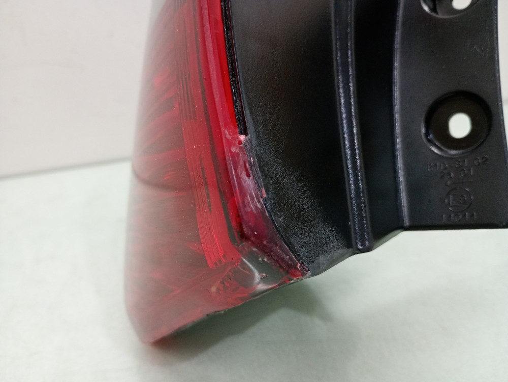 Lanterna Esquerda Hb20 Hatch 2012/2019 Original Recuperado. Esquerdo/motorista Vermelha 3