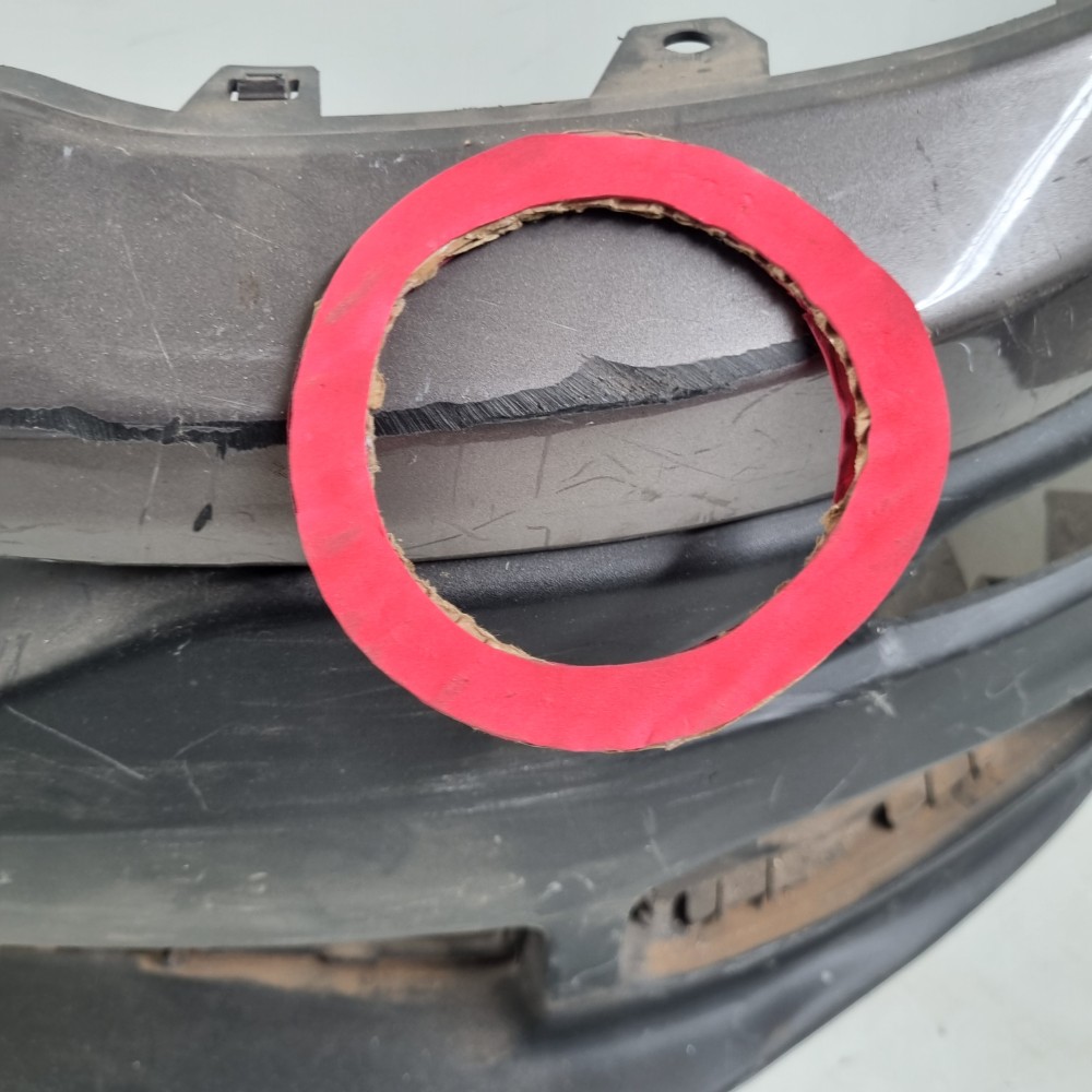 Parachoque Dianteiro Jeep Renegade Modelos  2016/2017/2018 Cinza 3