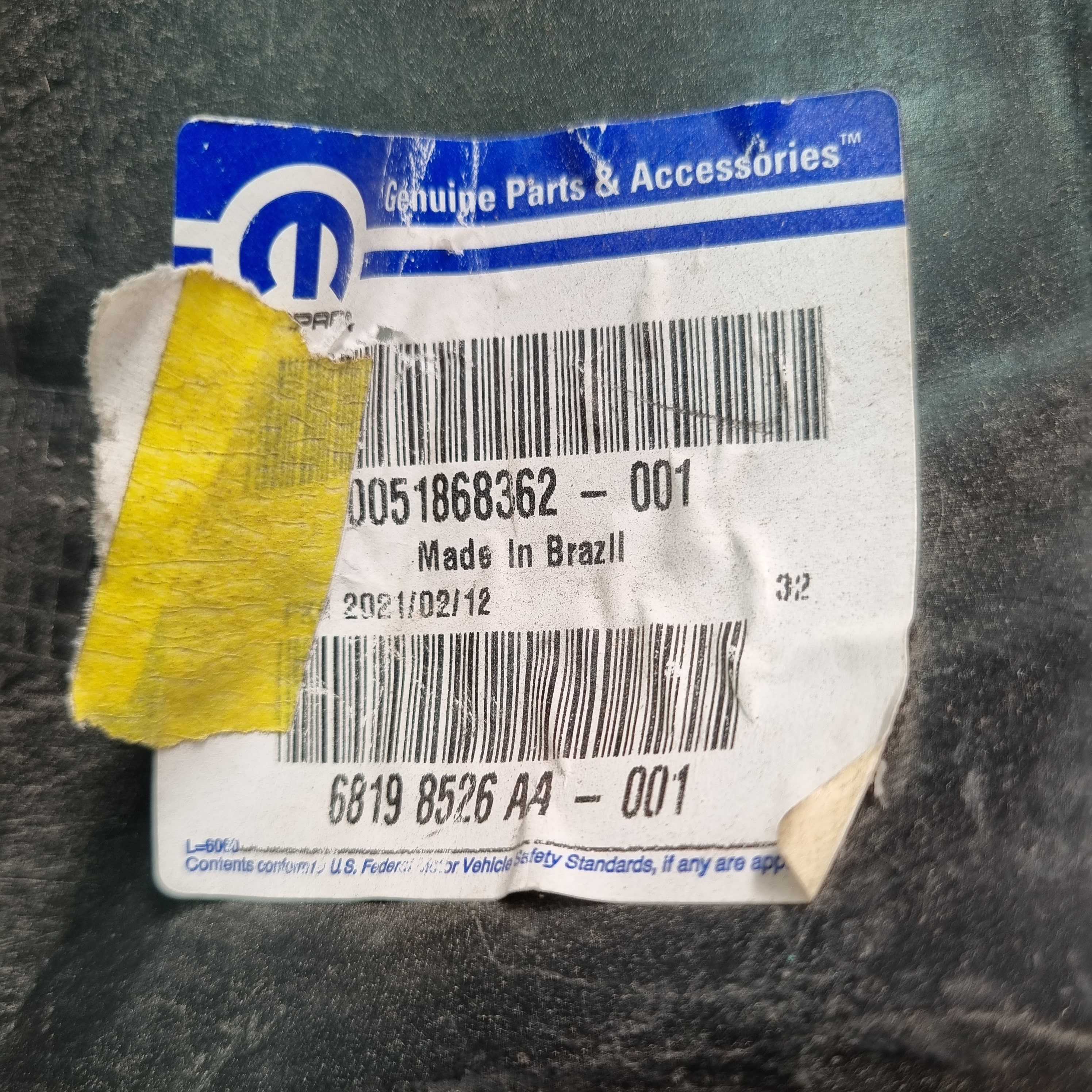 Anteparo Dianteiro Do Lado Direito Fiat Uno 2011/2014 2