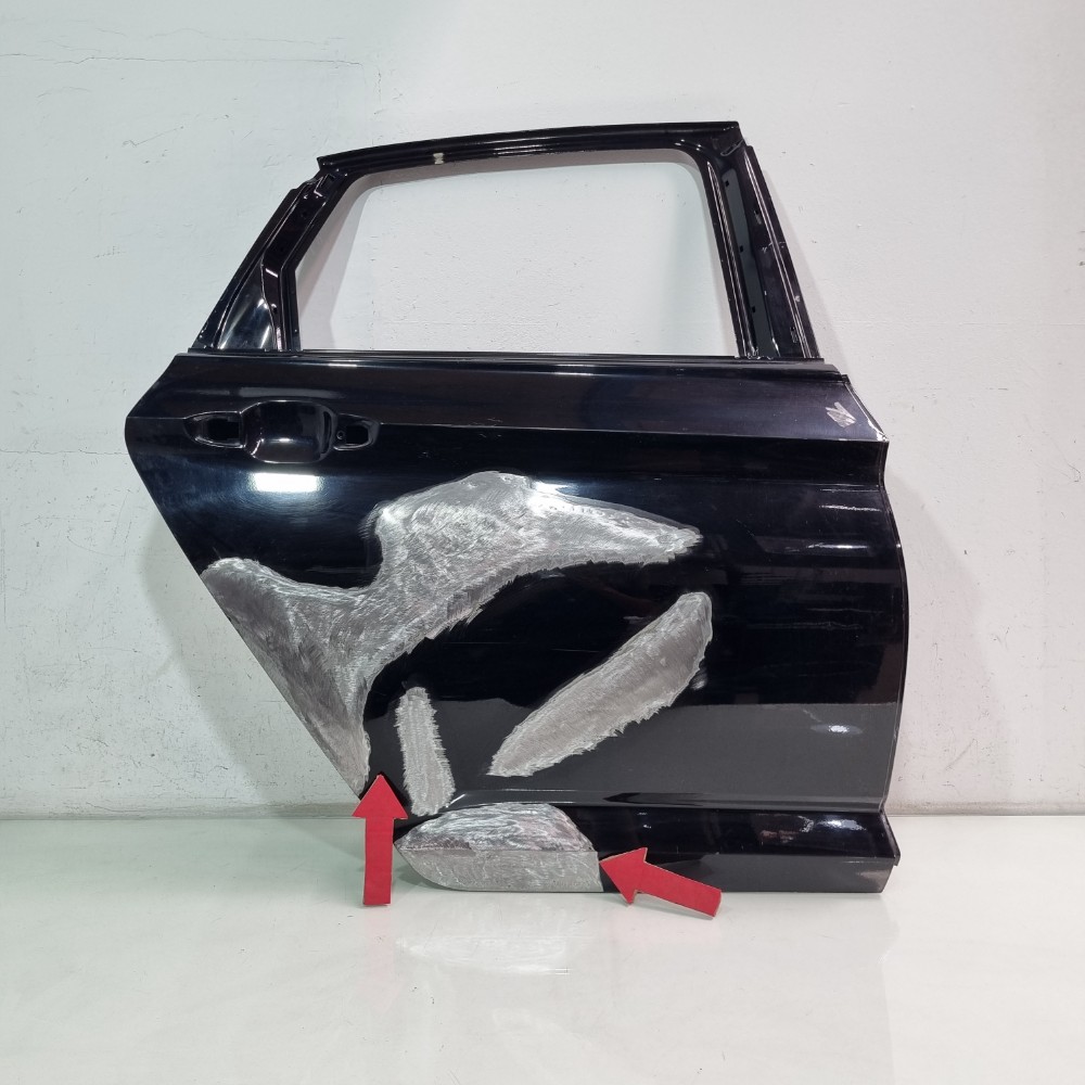 Porta Traseira Do Lado Direito Volkswagen Jetta 2018/2022 Traseira Esquerda Preto 1