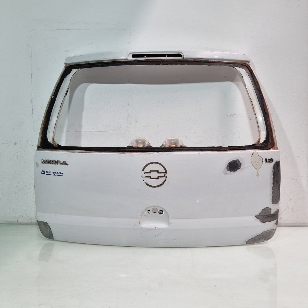 Tampa Traseira Porta Malas Chevrolet Meriva 2006 A 2012 Branco