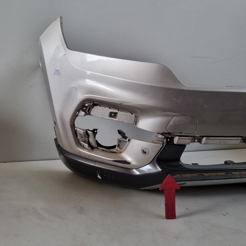 Parachoque Dianteiro Jeep Commander Modelos 2022/2024 Prata 4
