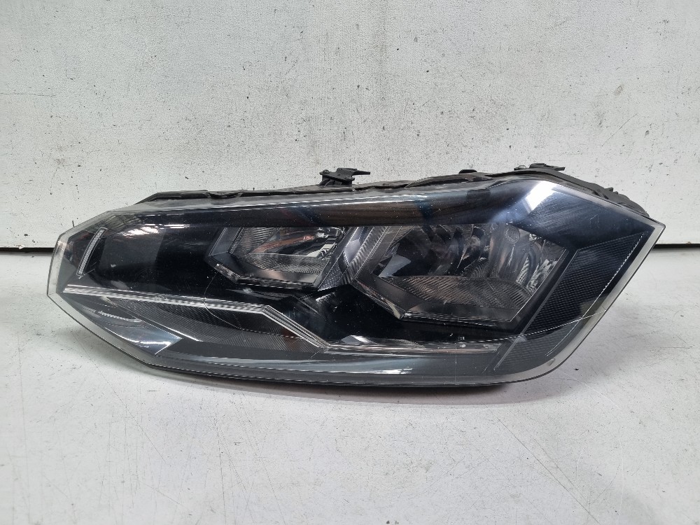 Farol Esquerdo Friso Cromado Volkswagen Polo 2017/ 2022 Rec. 1