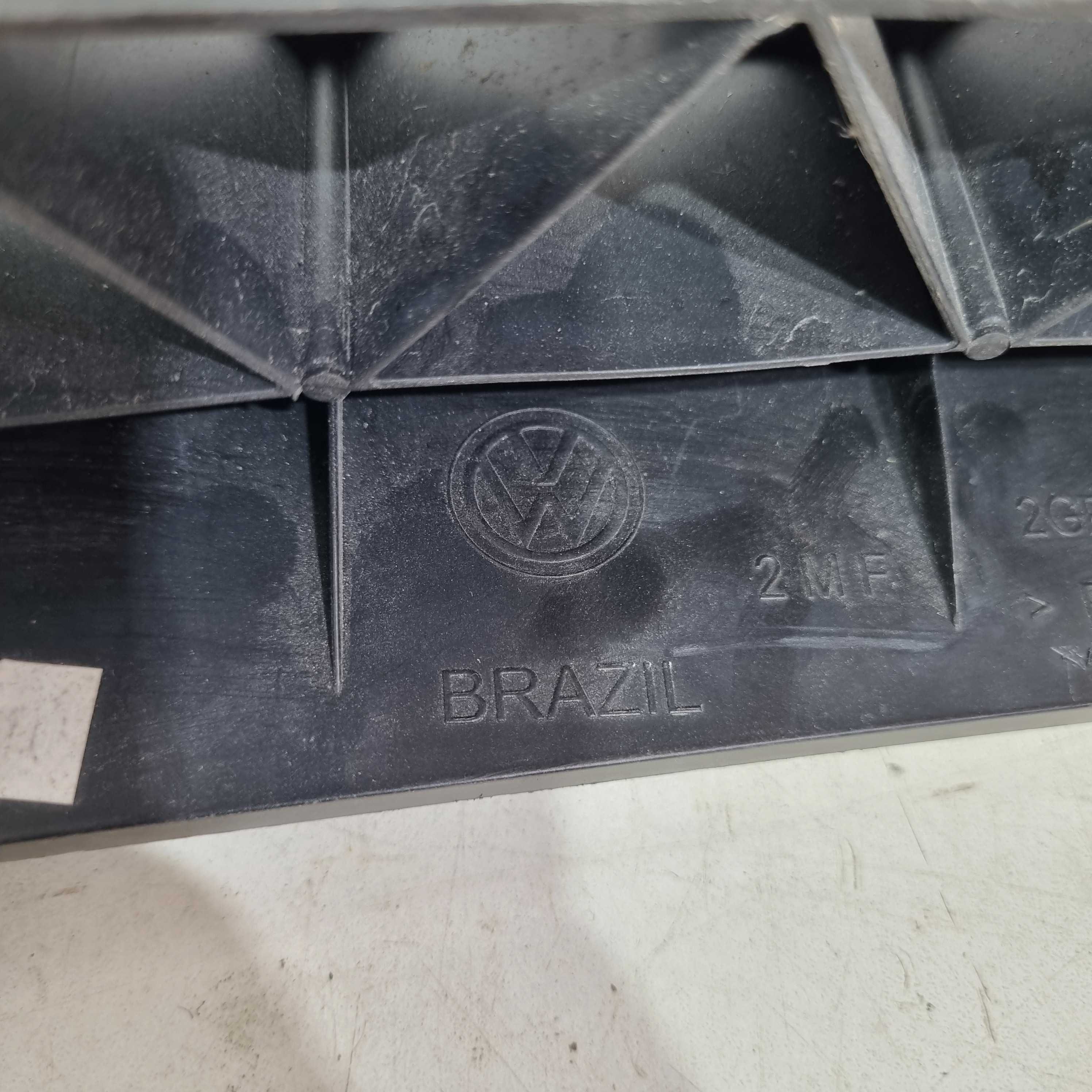 Moldura Superior Da Grade Volkswagen T-cross 2018/2022 Preto 5