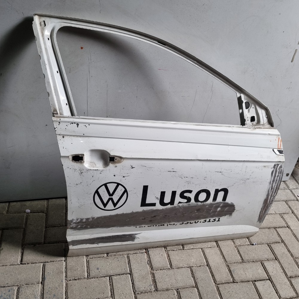 Porta Dianteira Direita Volkswagen Polo 2017/2023 Recuperada 1