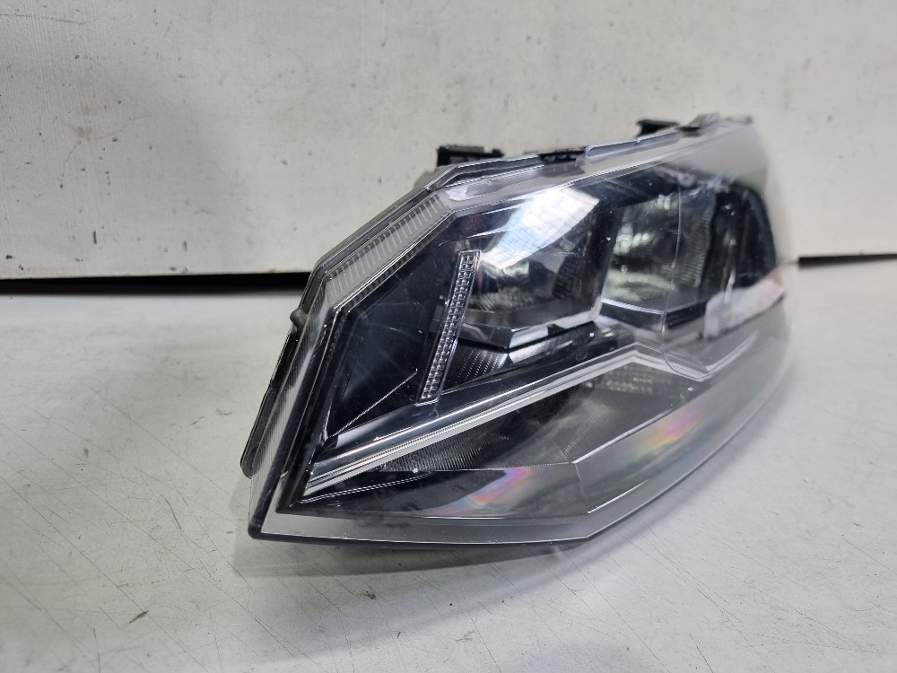 Farol Esquerdo  Friso Cromado Vw Polo  2017/2022 Recuperado. 3