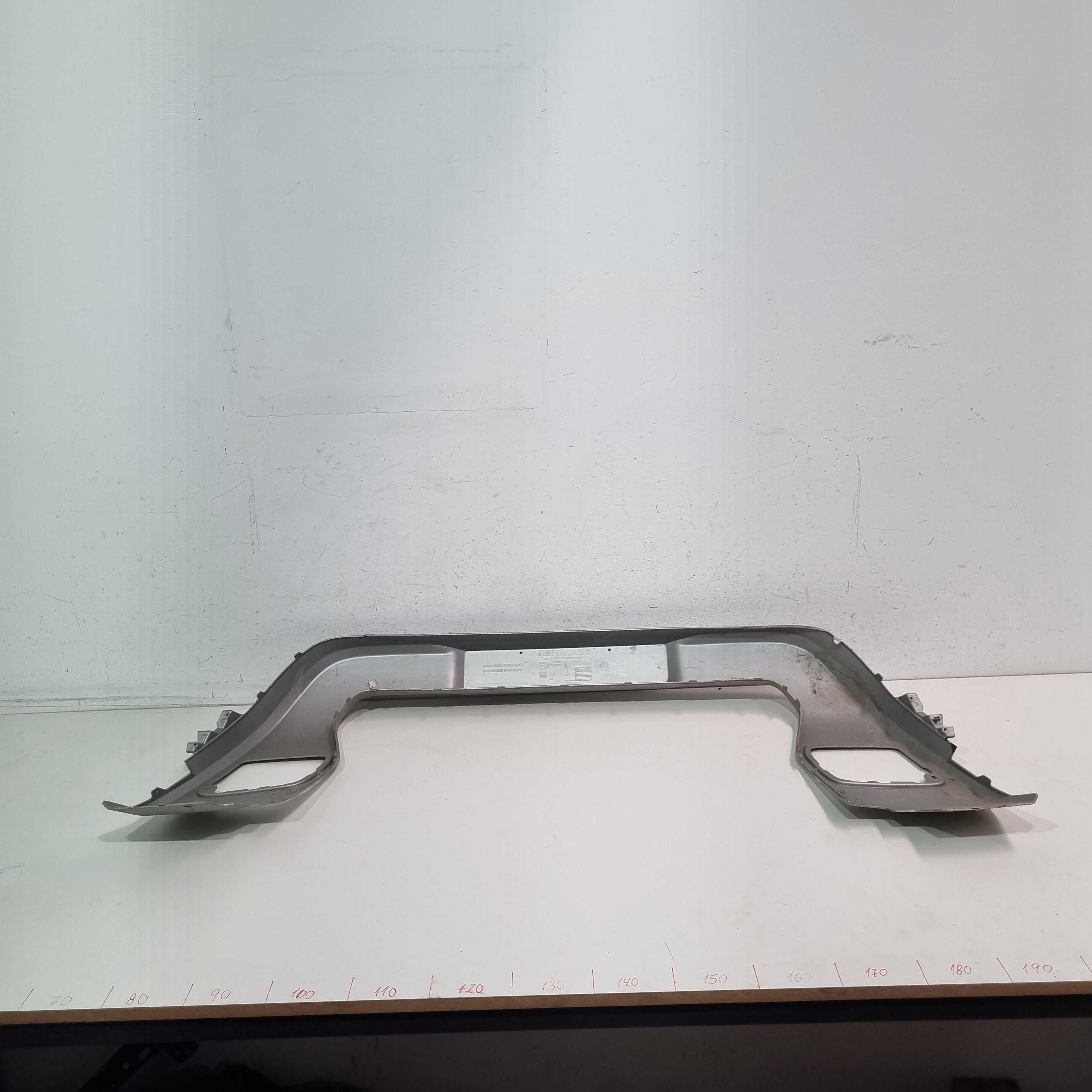 Aplique Do Parachoque Dianteiro Renault Duster 2020/2023  Prata 4