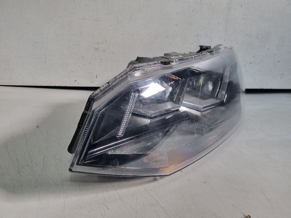 Farol Esquerdo Friso Preto Volkswagen Polo 2017/2019 Esquerdo/motorista 3