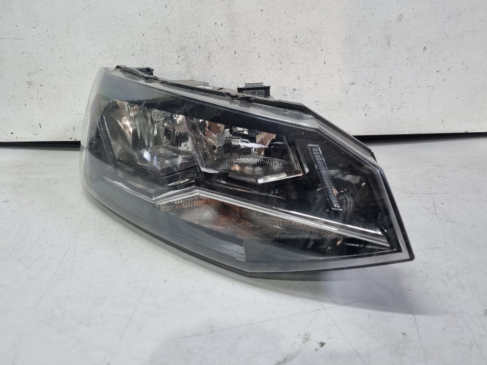 Farol Direito Friso Cromado Do Vw Polo 2017/2021 Recuperado. 3