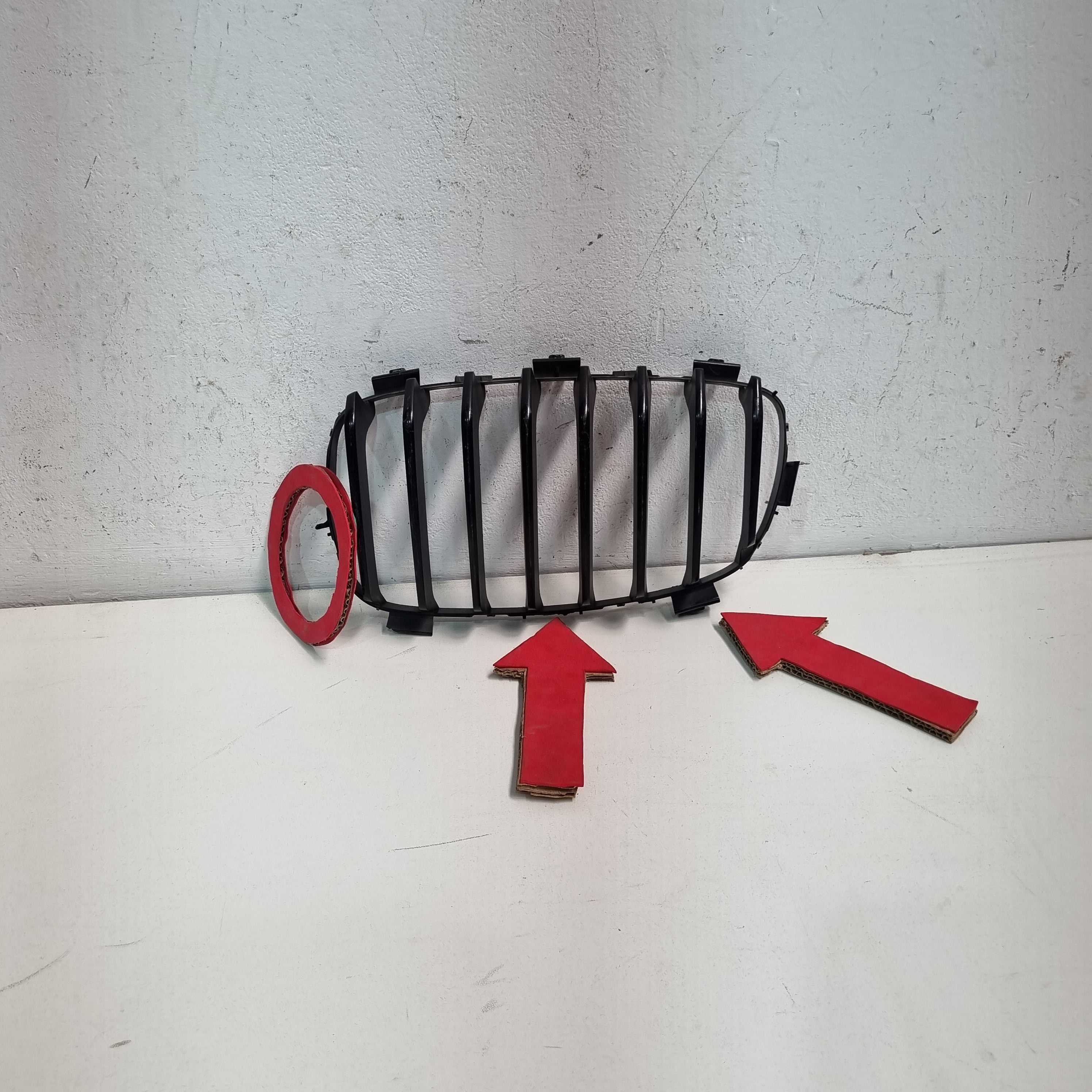 Grade Superior Do Lado Esquerdo Bmw X1  Modelos 2011/2015 Preto 4