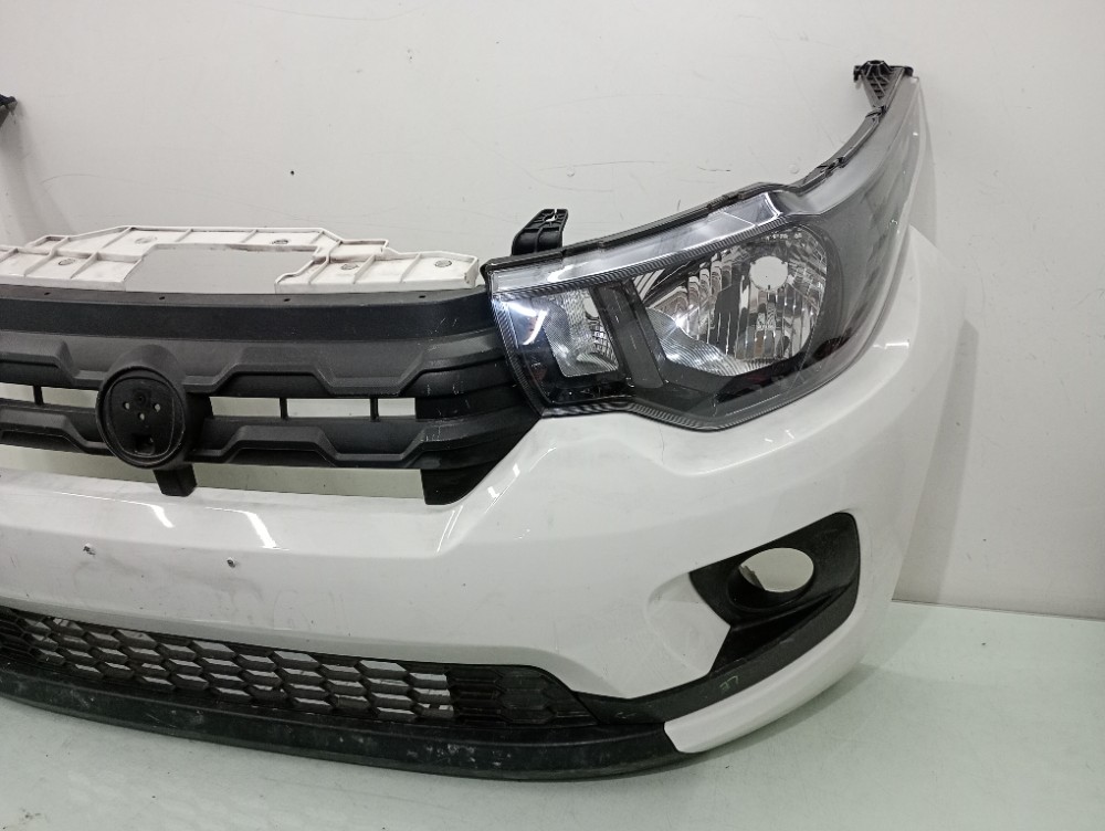 Kit Parachoque Completo Par Farol Fiat Mobi 2017/2022 2