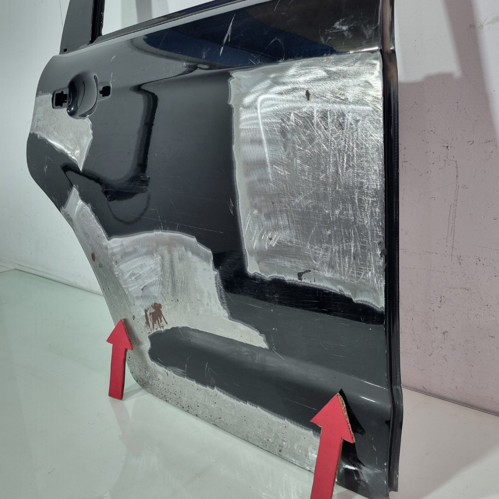 Porta Traseira Direita Citroën C3 Modelos 2013/2018 Traseira Direito Preto 6