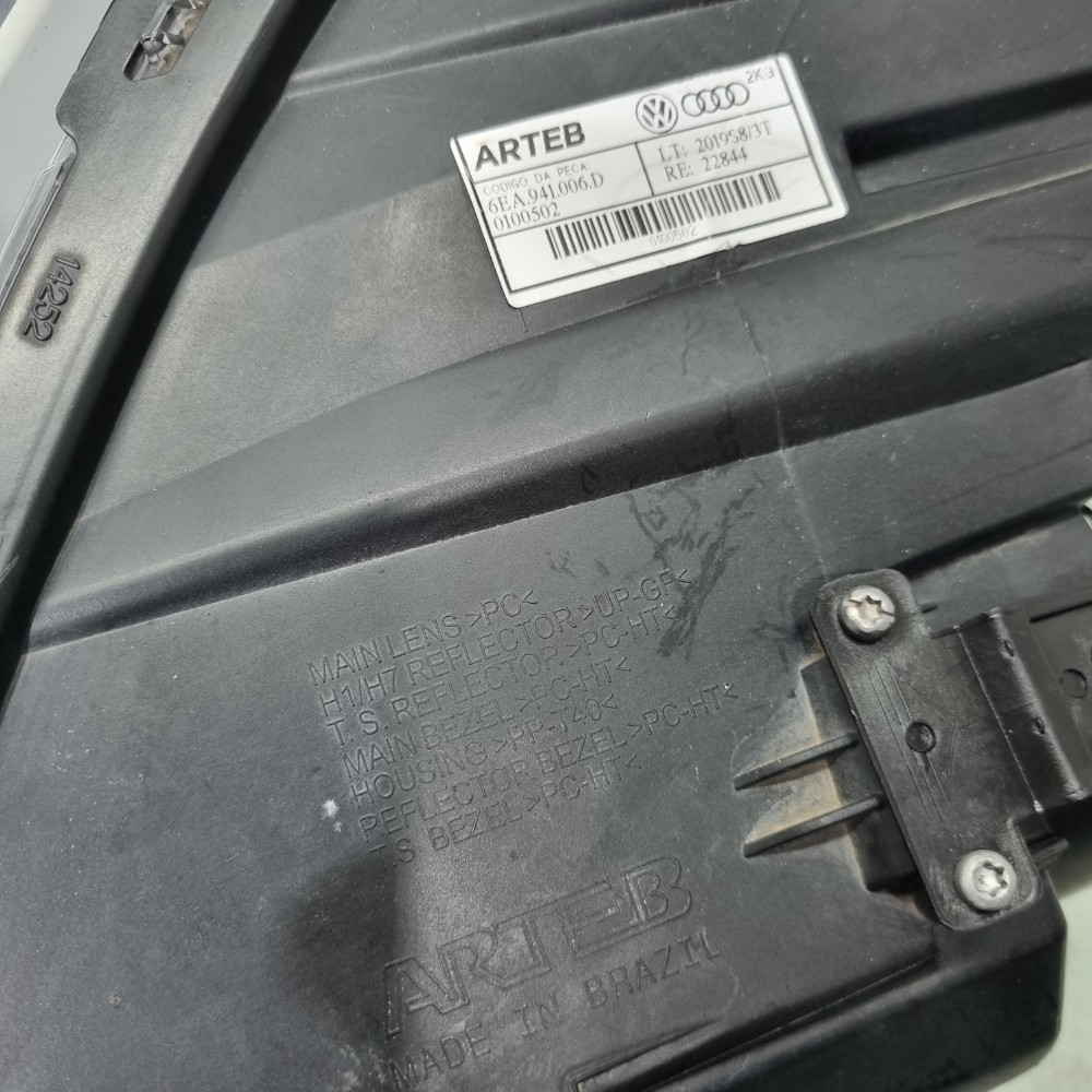Farol Do Lado Direito Volkswagen Polo Modelos 2017/2021 Direito/passageiro 7