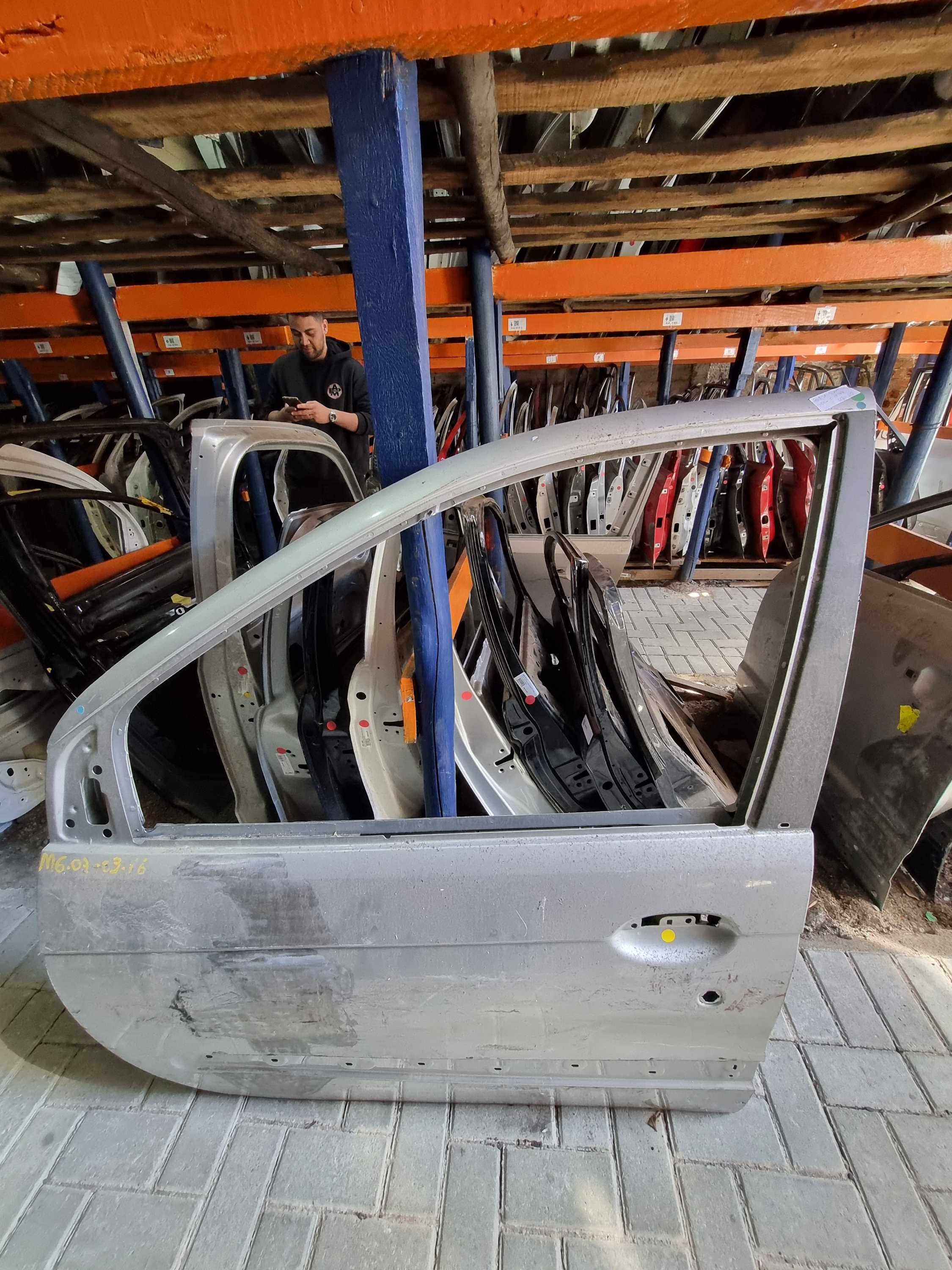 Porta Dianteira Esquerda Recuperada Scenic 2001 / 2007 Orig. 1