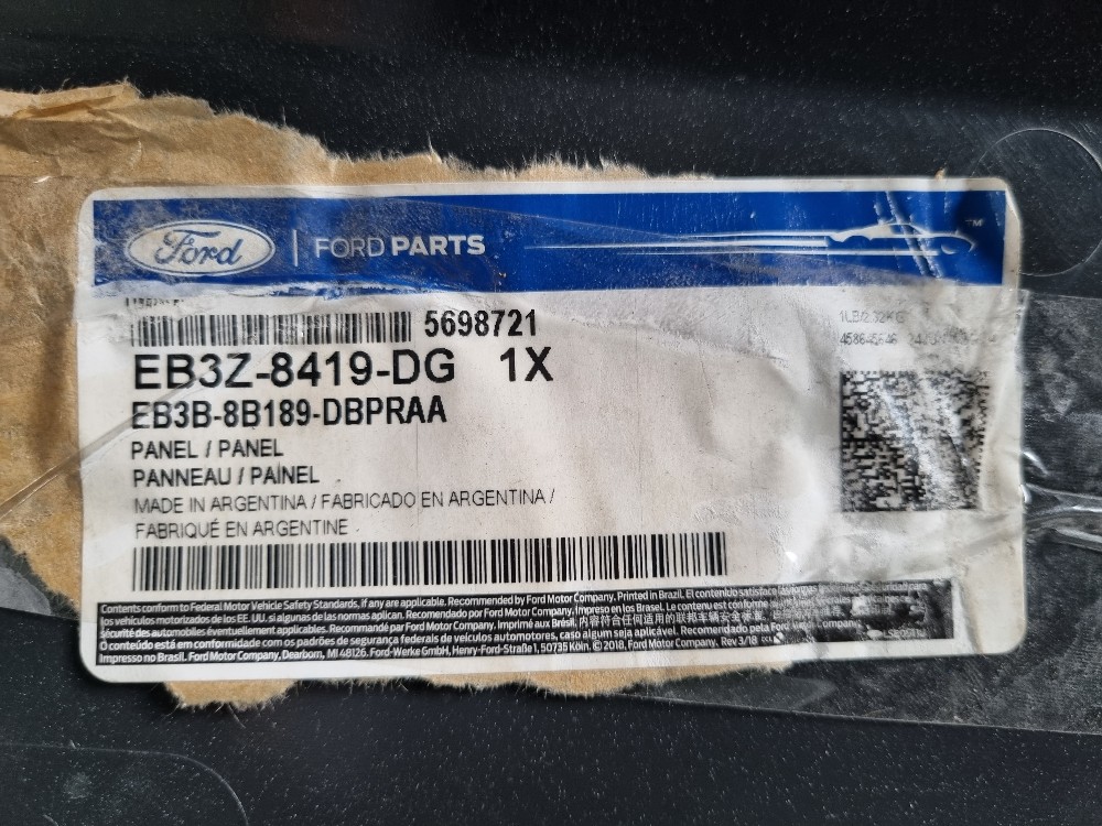 Moldura Da Grade Ford Ranger 2017/2019 Original Nova 6