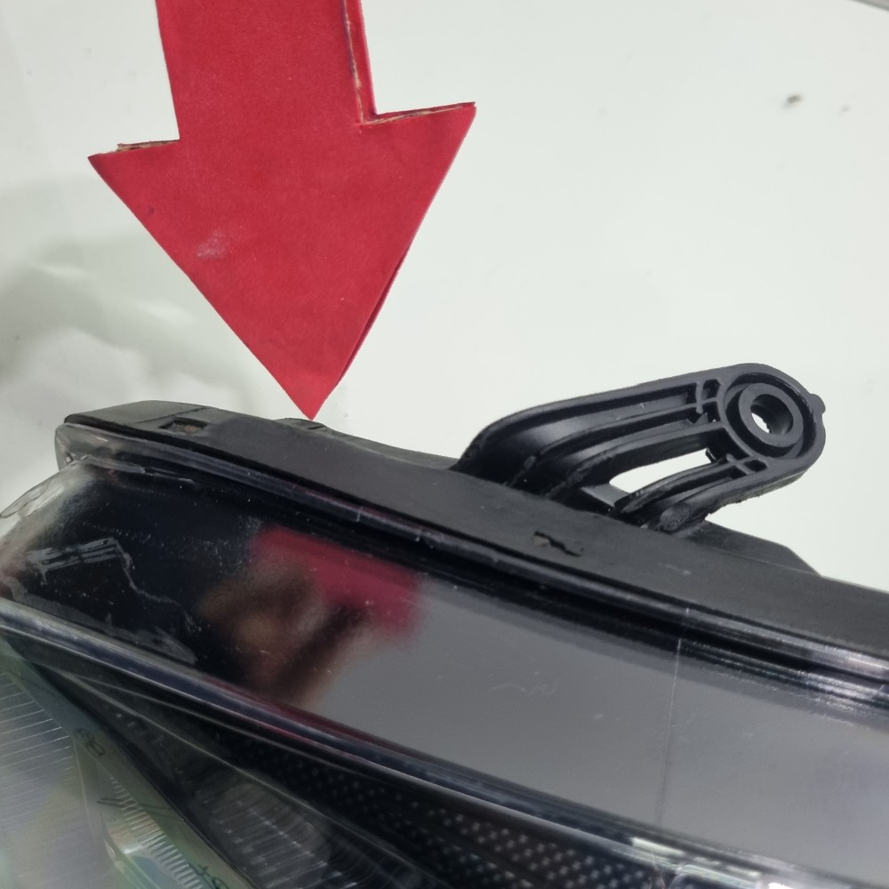 Farol Máscara Negra Do Lado Esquerdo Hyundai Hb20 2013/2018 Esquerdo/motorista 3